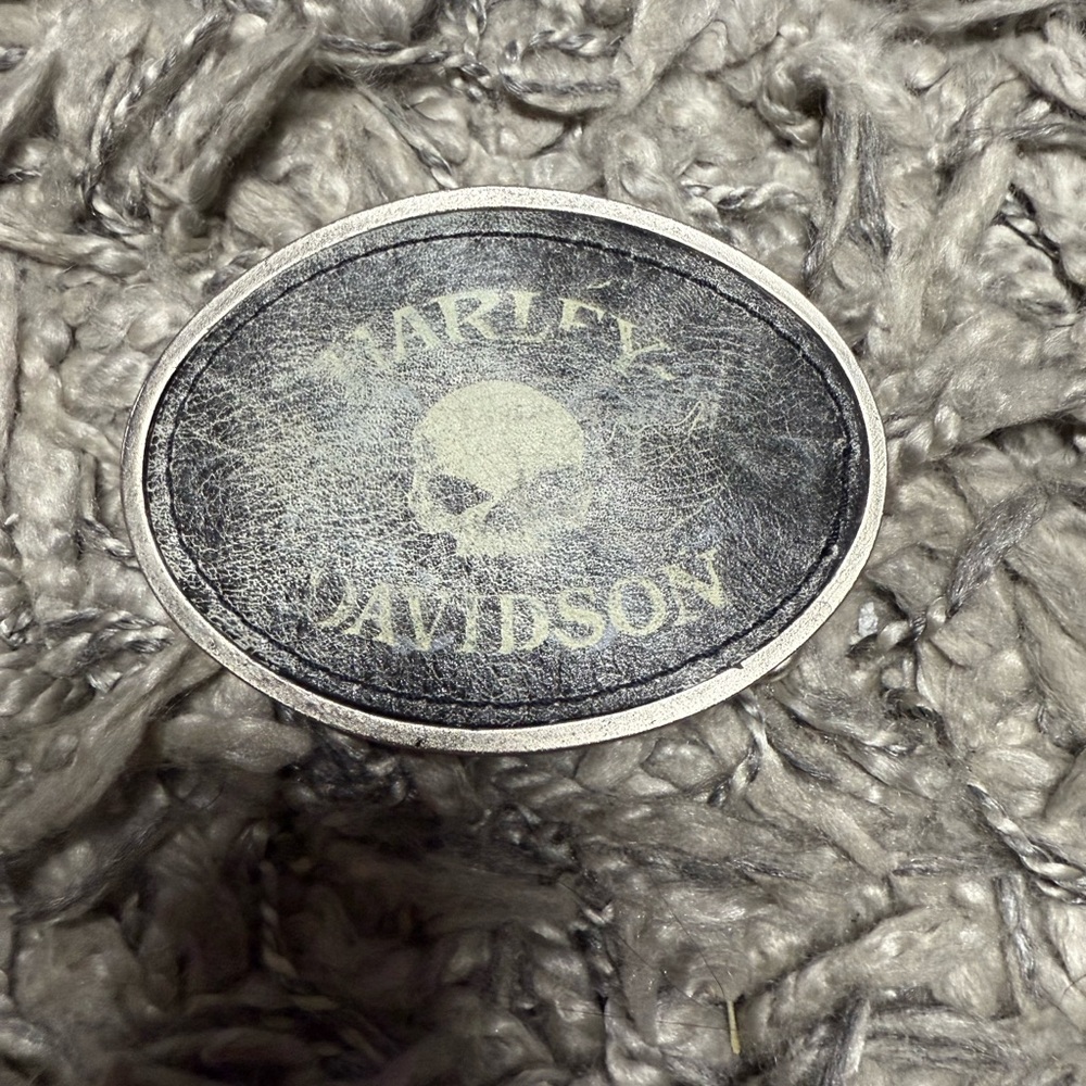 Harley Davidson Skull belt buckle